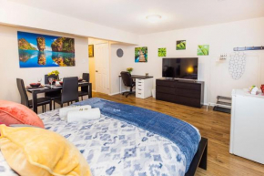 Newly Renovated - Modern Studio with King Bed - Central Ottawa!